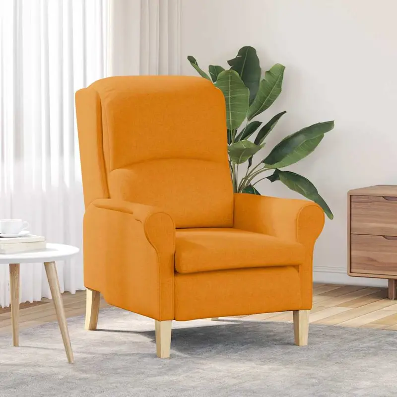 sillón Amarillo oscuro tela