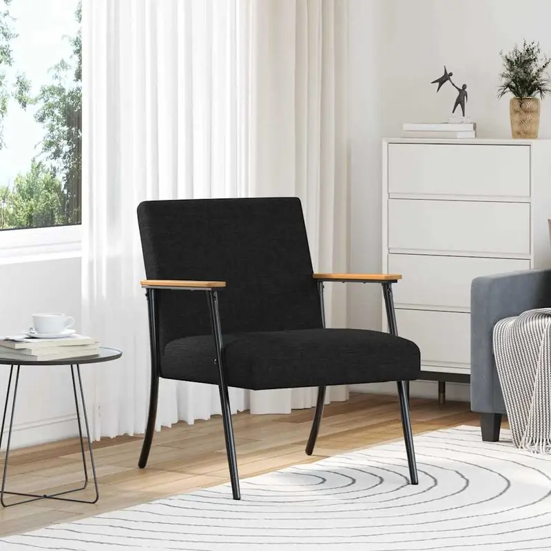 sillón Negro tela