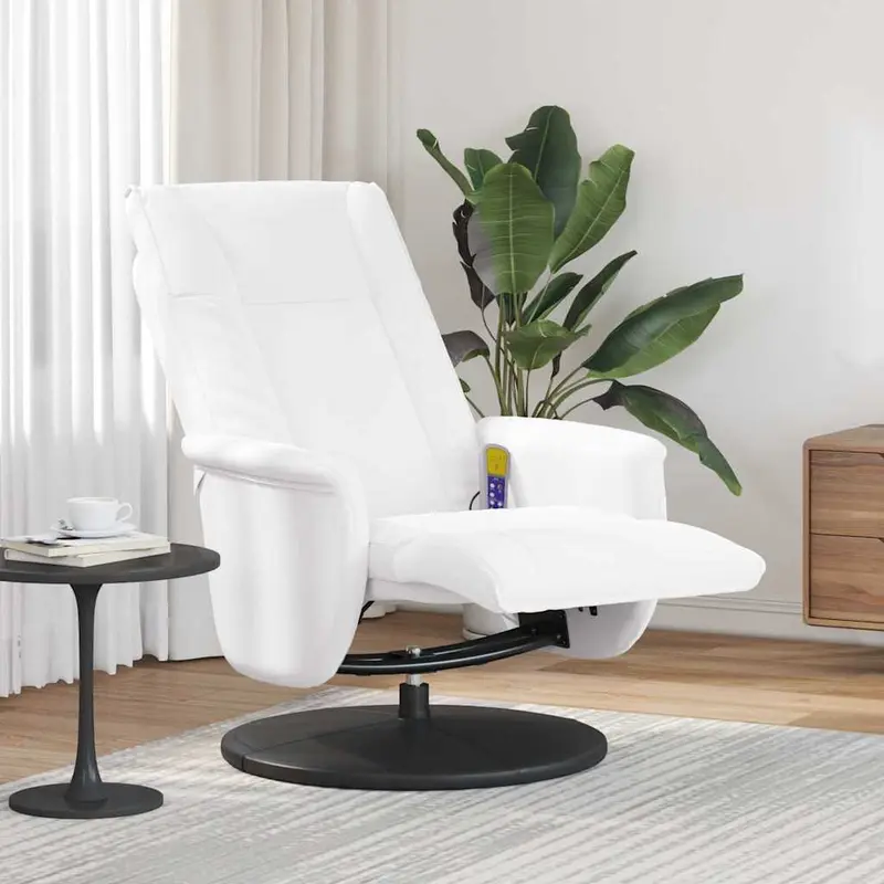 Sillón reclinable con masaje giratorio 71 x 90 x 105 cm