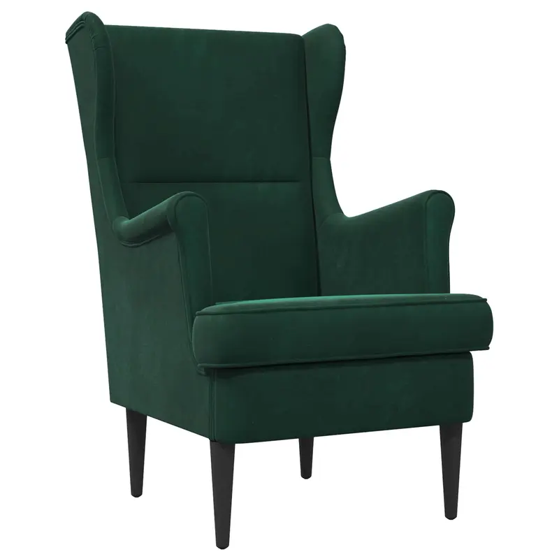 Sillón Verde oscuro Terciopelo