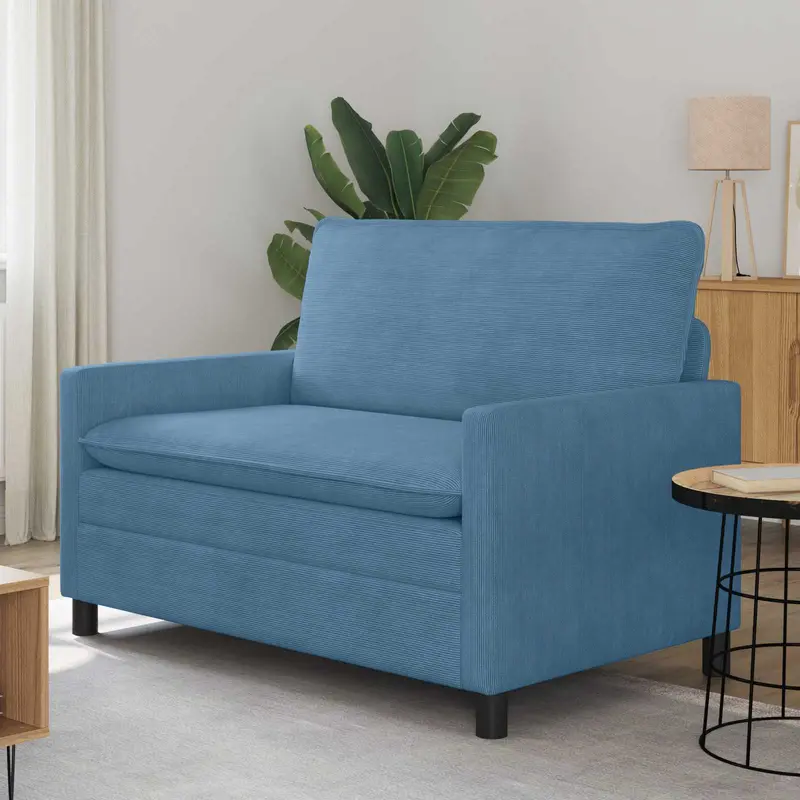 Sofá Azul 126 x 81 x 87,5 cm Tela