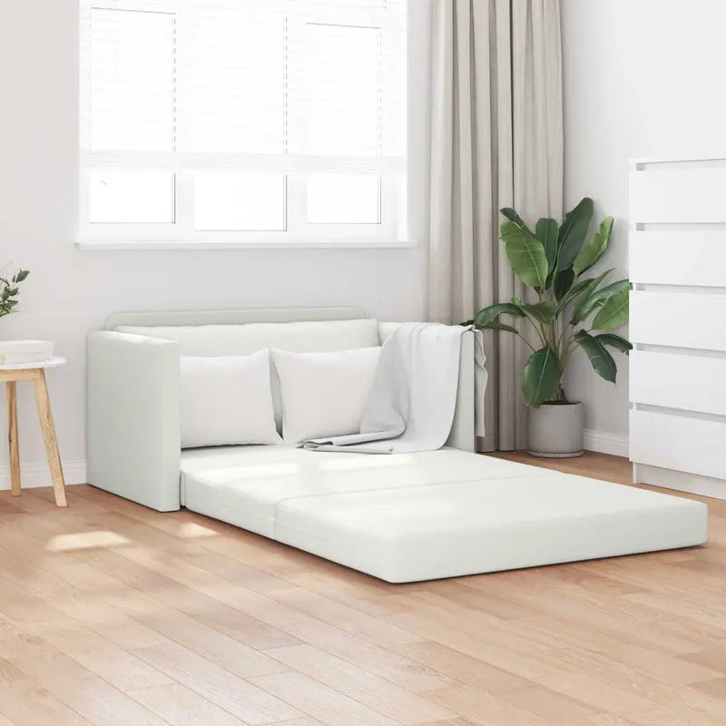 Sofá cama 124 x 71 x 78 cm Cuero artificial