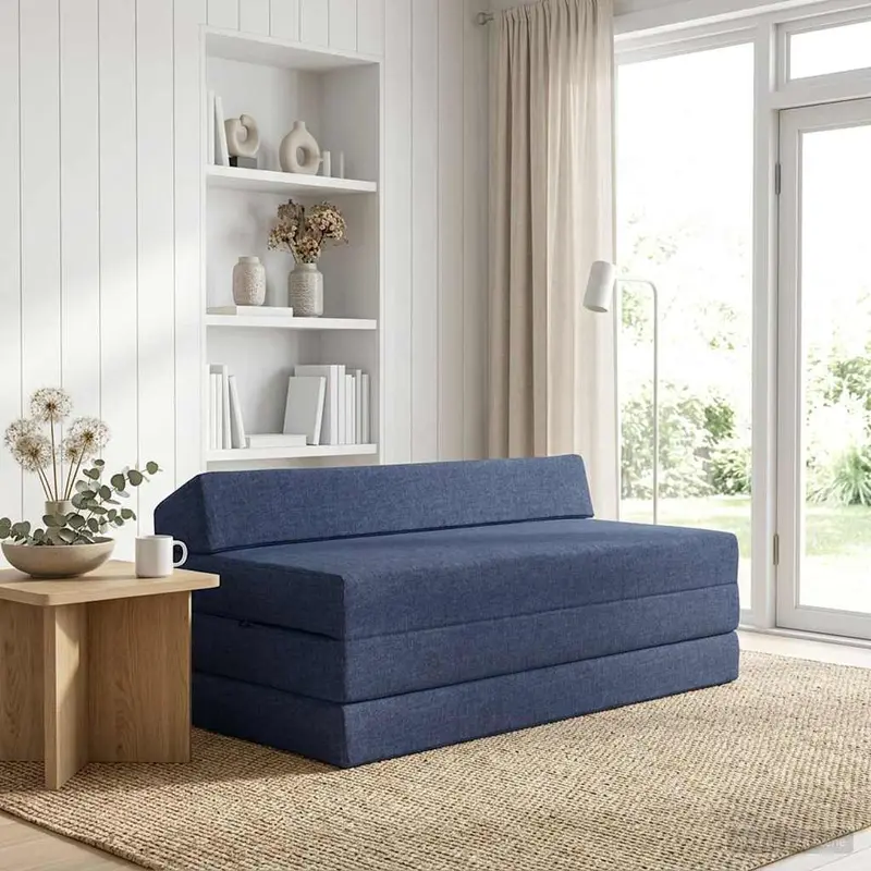 Sofá cama plegable 9 colores 120 x 60 x 49 cm tela