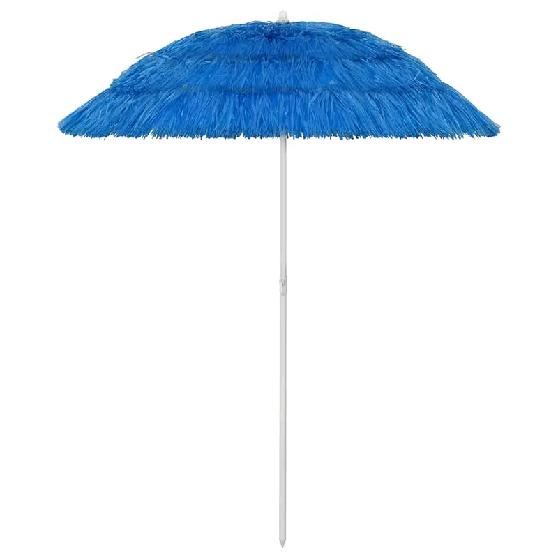 Sombrilla de playa Hawaii azul 180 cm