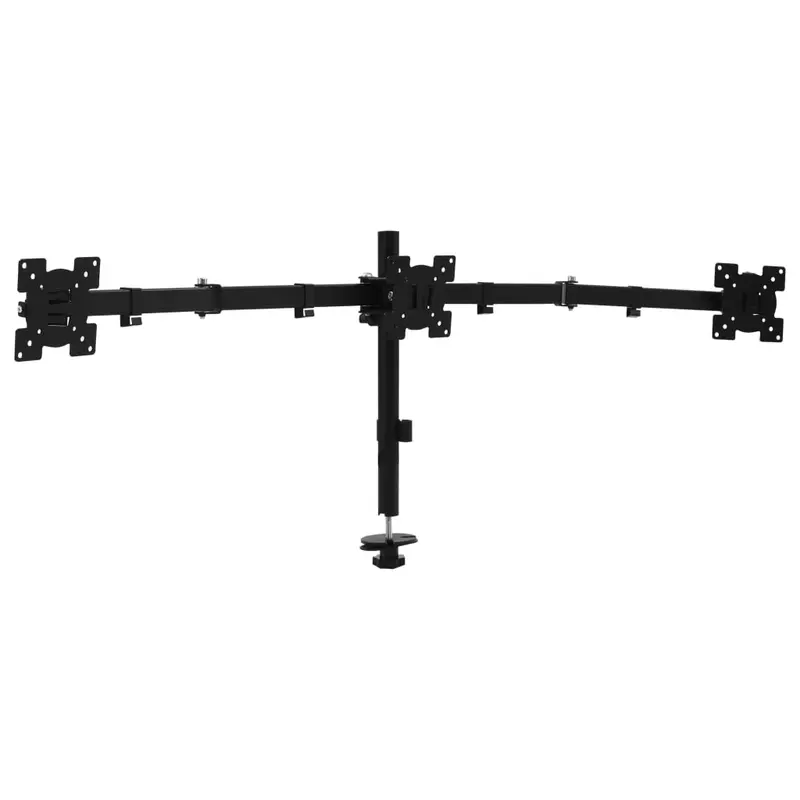 Soporte triple de monitor para escritorio 13"-23"