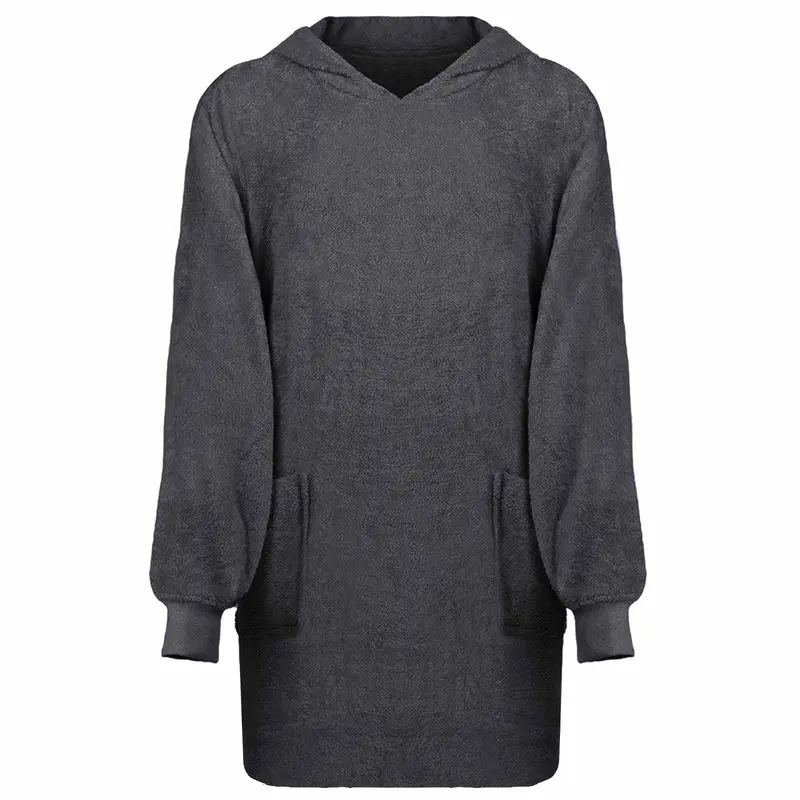 Sudadera manta KINN Antracita L Algodón