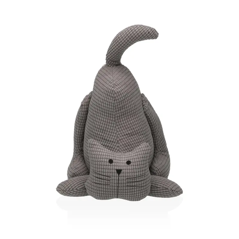 SUJETA PUERTAS GATO GRIS