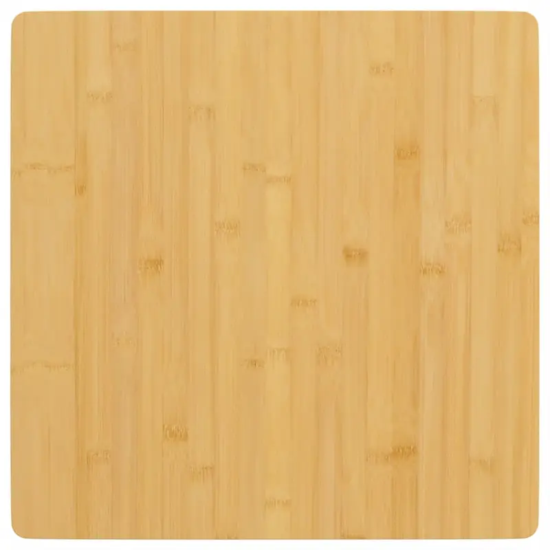 Tablero de mesa de bambú 40x40x1,5 cm