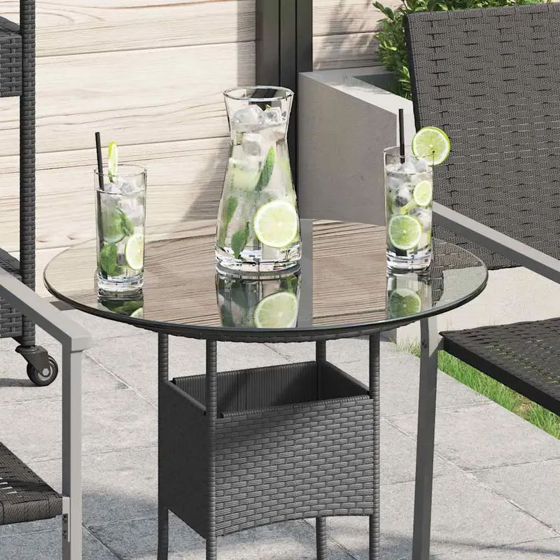 Tablero de mesa de cristal templado redondo 500 mm