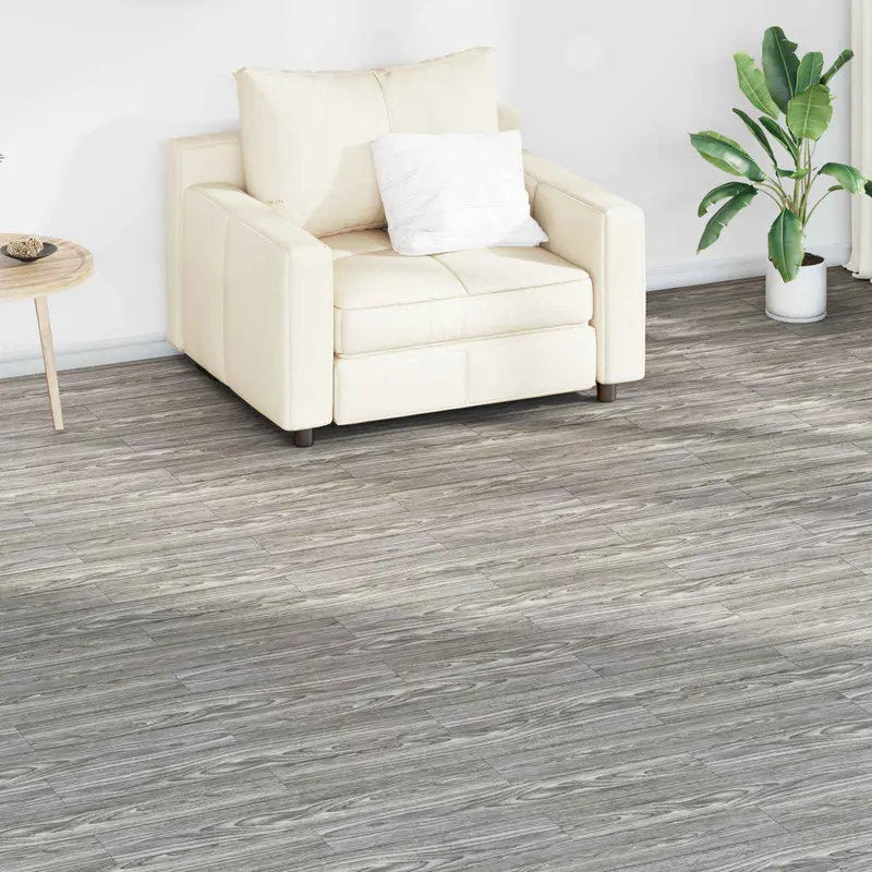 Tableros de Suelo 18 pcs Gris oscuro 2,51 m² PVC