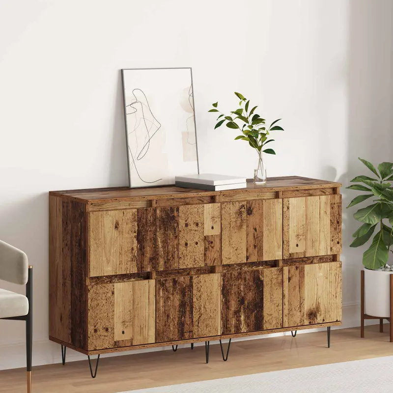 Tableros Lateral 2 pcs Madera vieja