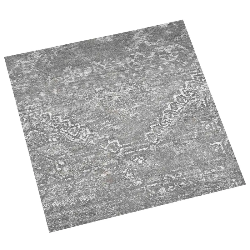 Tablones de suelo autoadhesivos 30,5 x 30,5 cm 20 pcs PVC