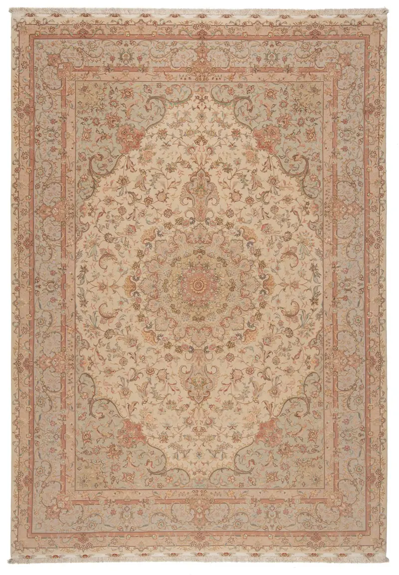 Tabriz Alfombra Persa | 350 x 249 cm