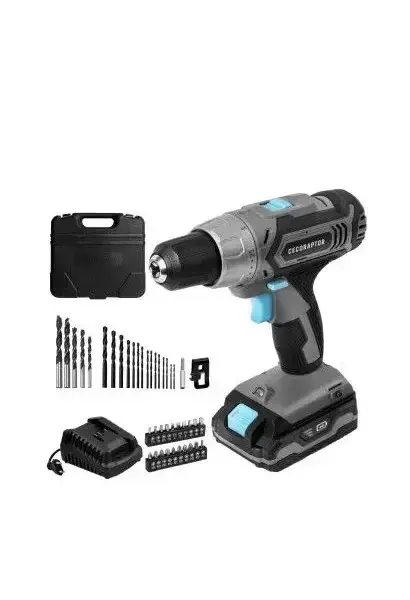 Taladro Atornillador con Perforador de batería y velocidad de 1550 rpm Perfect Drill 2020 Advance Cecotec