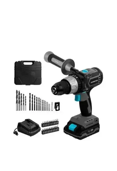 Taladro de batería con velocidad de 2000 rpm Perfect ImpactDrill 2020 Brushless Ultra CecoRaptor Cecotec