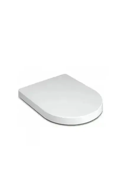 Tapa de Inodoro Duroplast Blanco Vintage Unisan - Caída Amortiguada y Normal