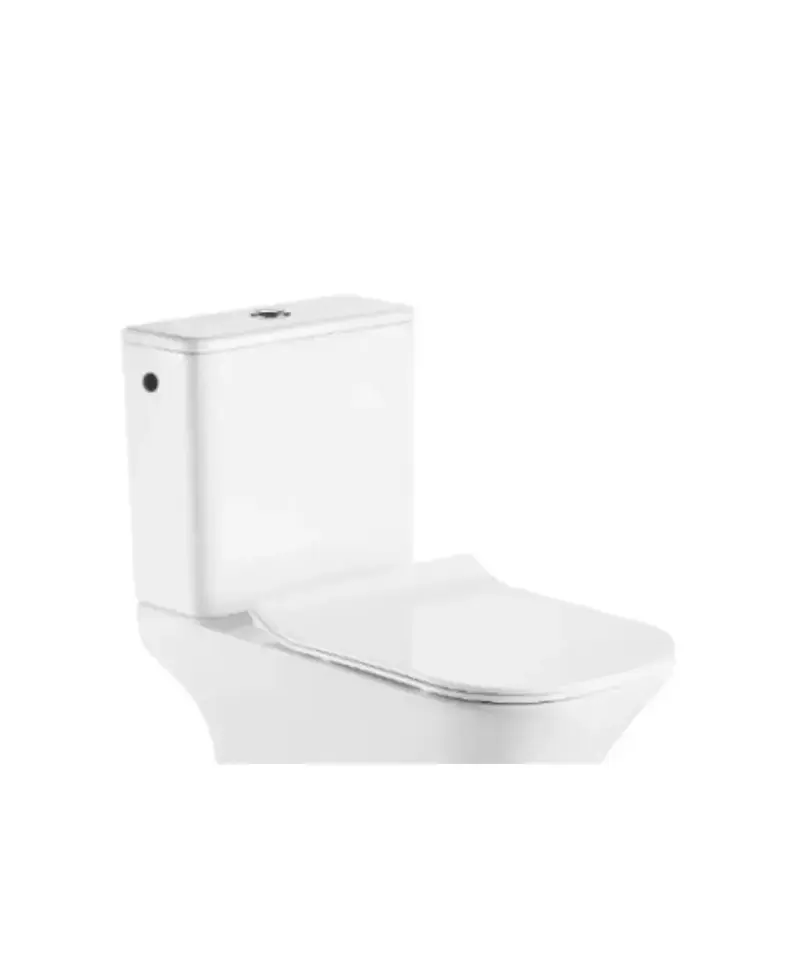 Tapa inodoro con caída amortiguada material de PP blanco brillo New Palermo de Aquore