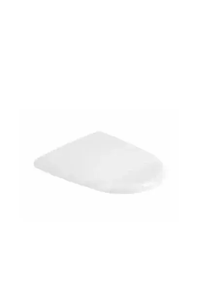 Tapa y asiento de inodoro clásica en duroplast 42.9x41.1 cm blanco Aitana de Unisan