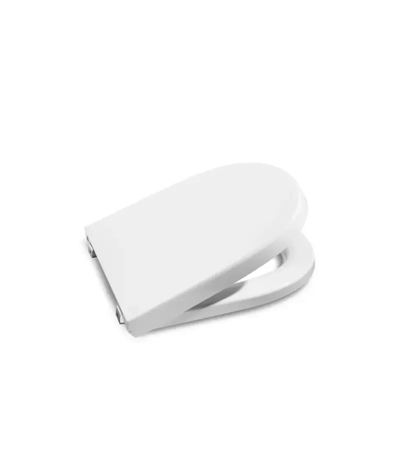 Tapa y asiento de inodoro con caída amortiguada color blanco Access Roca A801232004
