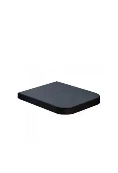 Tapa y Asiento de Inodoro Duroplast Negro Advance Unisan
