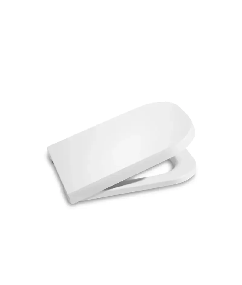 Tapa y asiento para inodoro con caída amortiguada The Gap Square Roca A80147200B