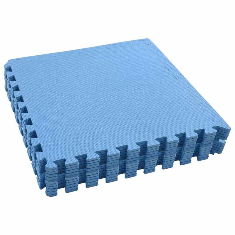Tapete para piscina 12 pcs Azul 4,32 ㎡ Espuma EVA