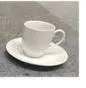 TAZA CON PLATO CAFÉ PURE BLANCO