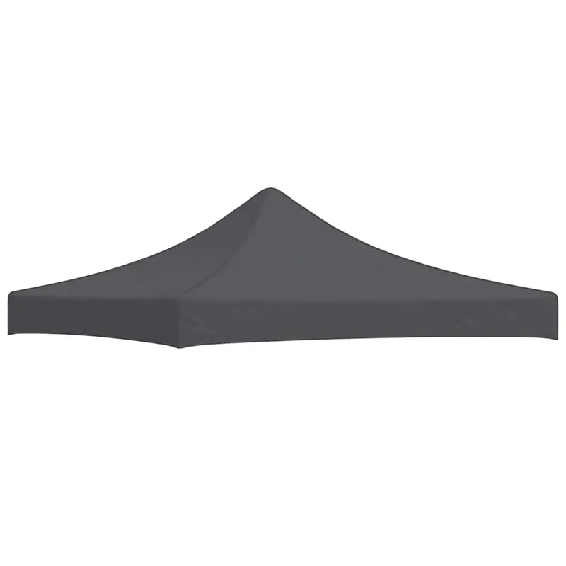 Techo de carpa para celebraciones 3x3 m gris antracita