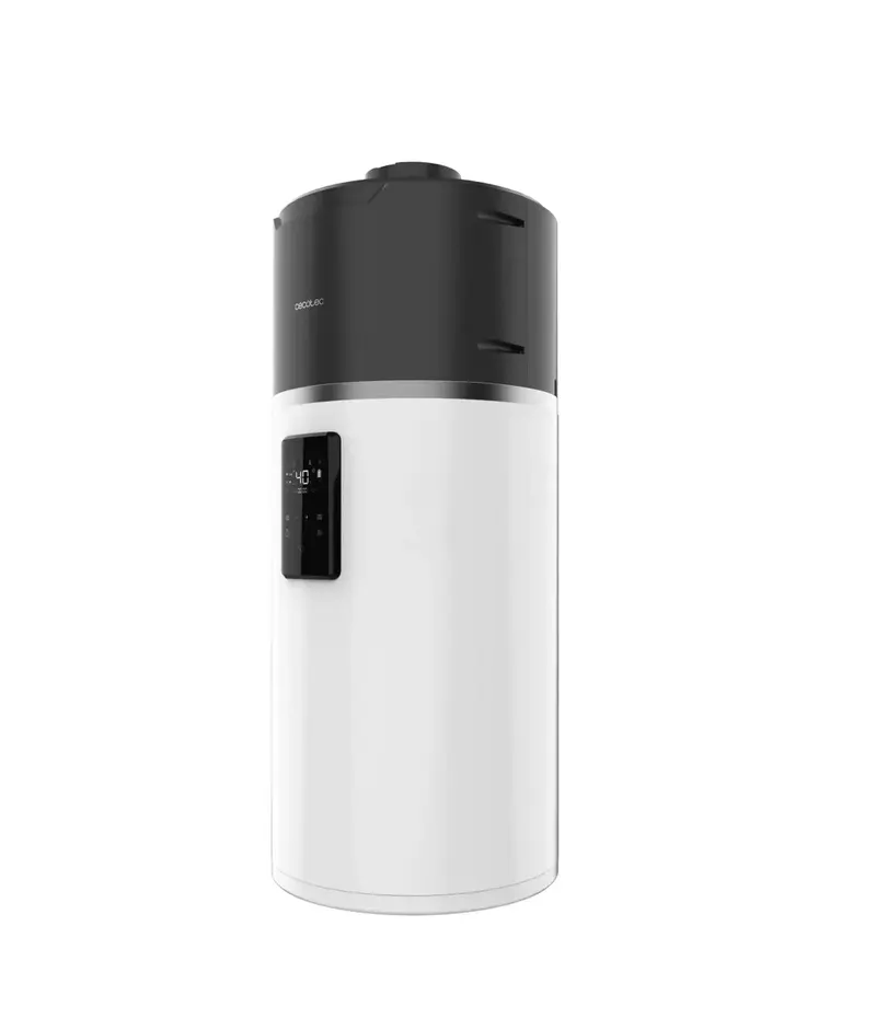 Termo AeroThermal 80L con Aerotermia Energía Sostenible Control APP y Pantalla Táctil Clase A+ de Cecotec