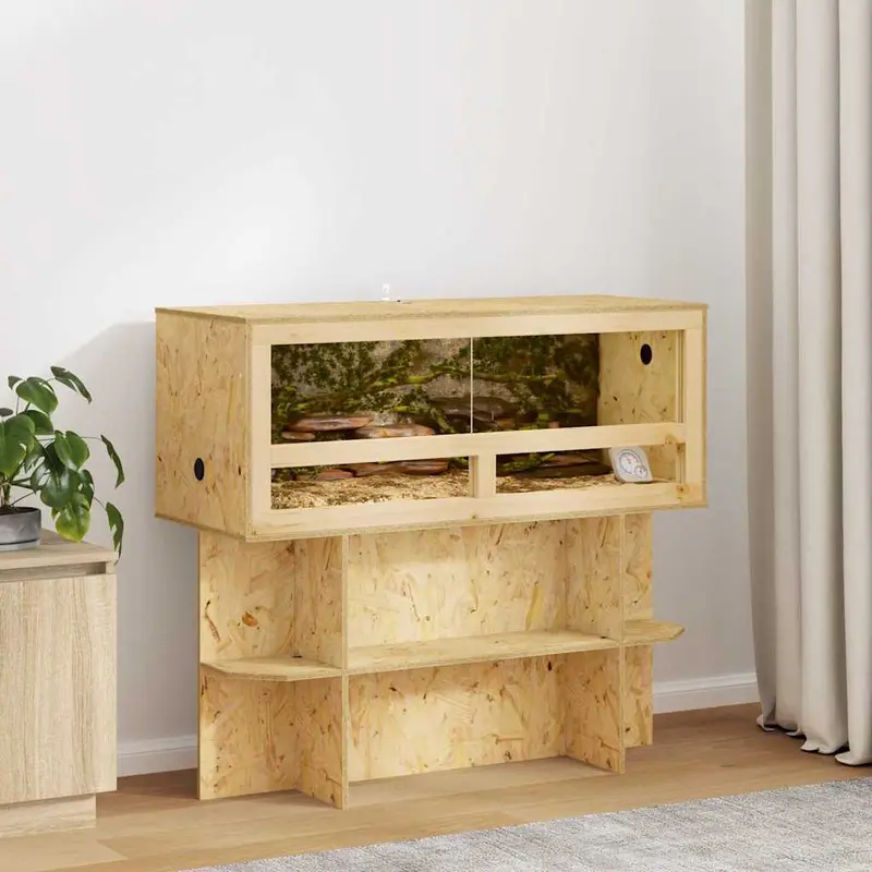 Terrario Marrón 100 x 40 x 40 cm OSB