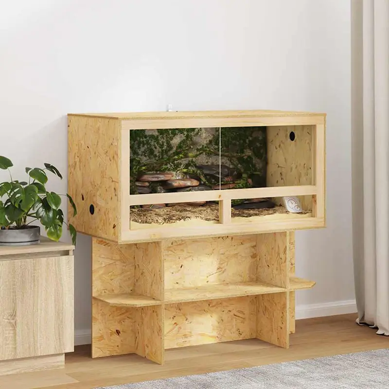 Terrario Marrón 100 x 50 x 100 cm OSB