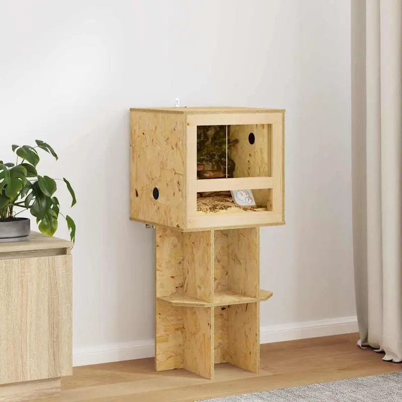 Terrario Marrón 40 x 40 x 90 cm OSB