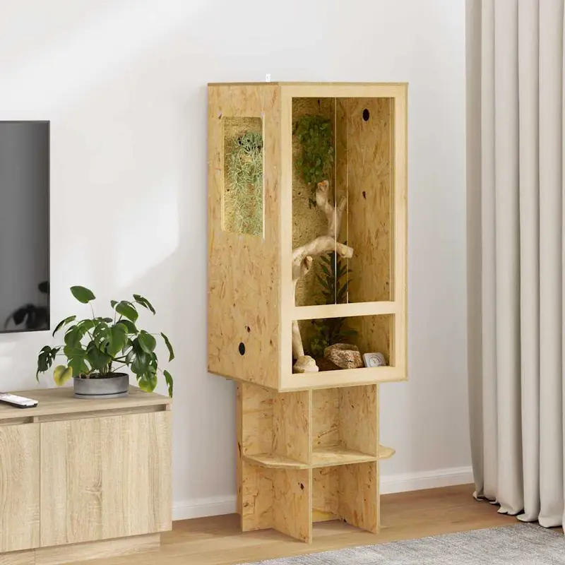 Terrario Marrón 50 x 50 x 100 cm OSB