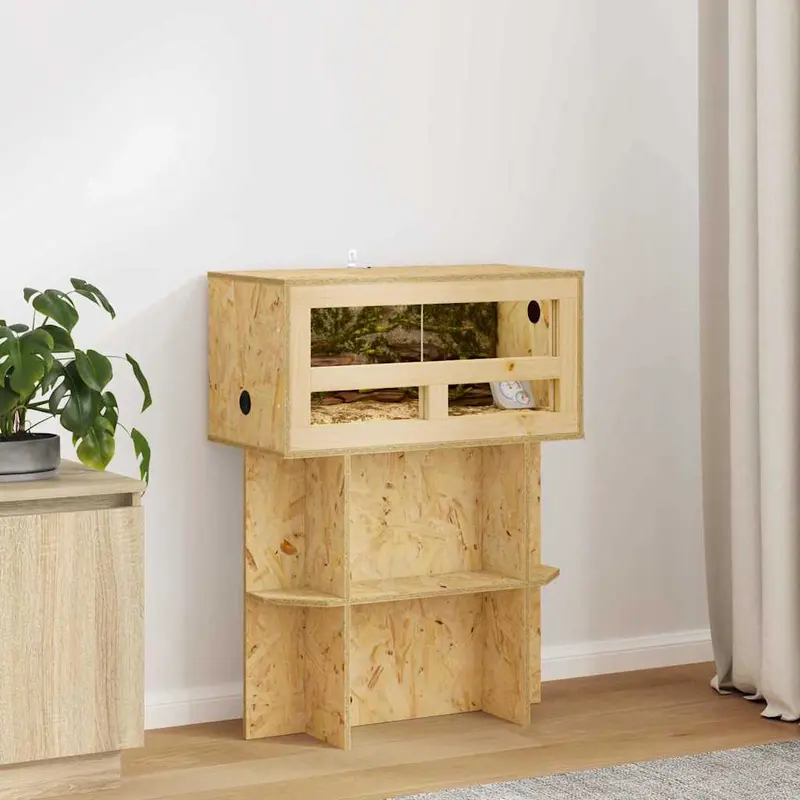 Terrario Marrón 60 x 30 x 80 cm OSB
