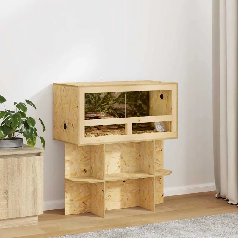 Terrario Marrón 80 x 40 x 90 cm OSB