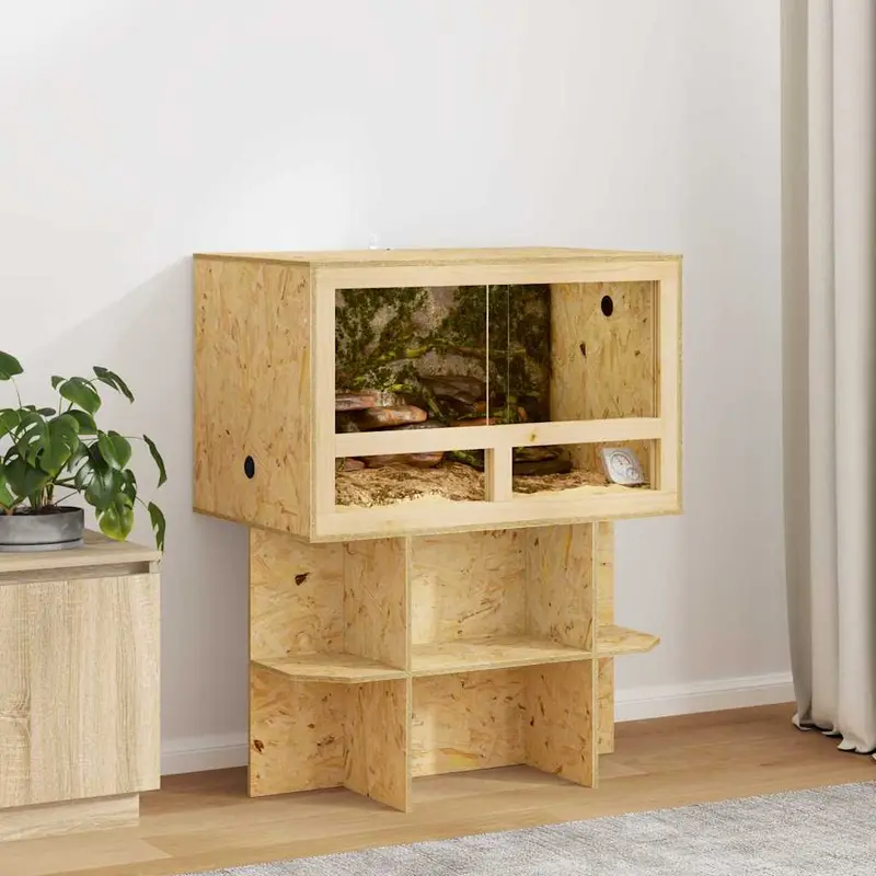 Terrario Marrón 80 x 50 x 100 cm OSB