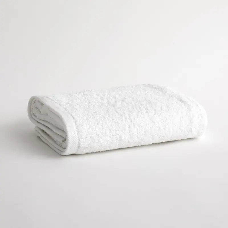 Toalla Basic Elegance Rizo Blanca 520gr