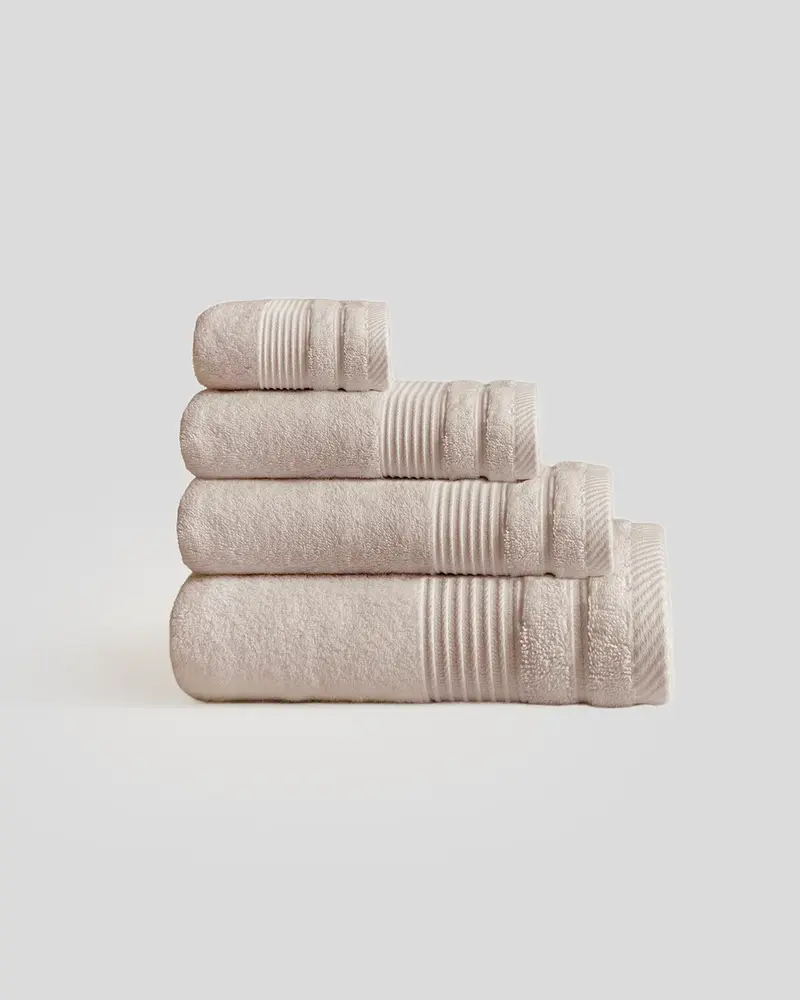 Toalla Don Algodon Seda Bambú 700 gr Beige