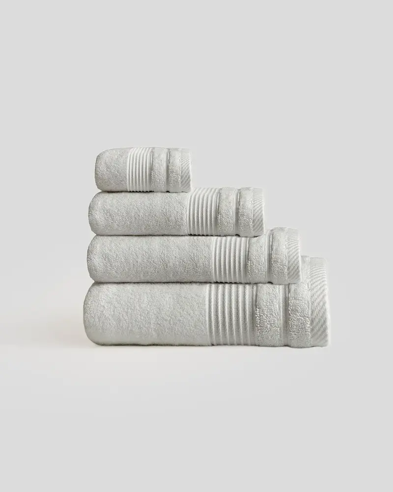 Toalla Don Algodon Seda Bambú 700 gr Gris