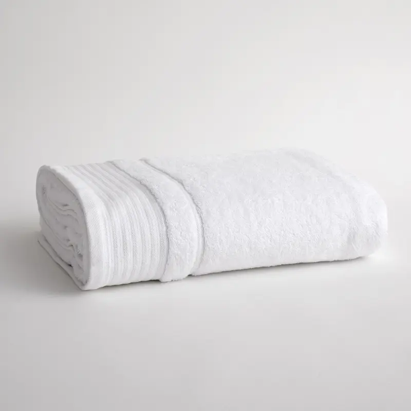 Toalla Royal Soft Rizo Blanca 600gr