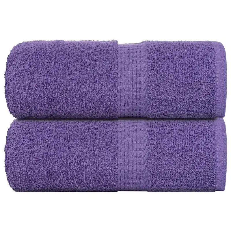 Toallas de mano FROGN 2 uds morado 30x30 cm 360 g/m²