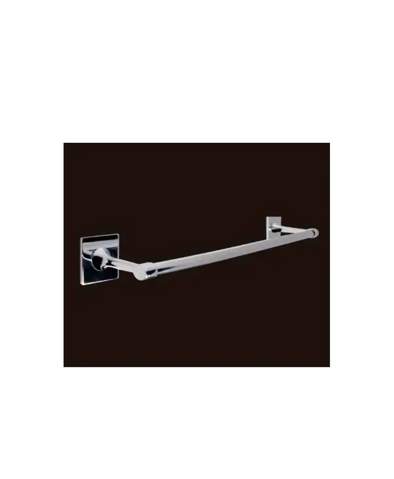 Toallero de barra de acero inoxidable con adhesivo de estilo moderno SQUARE de Aquore