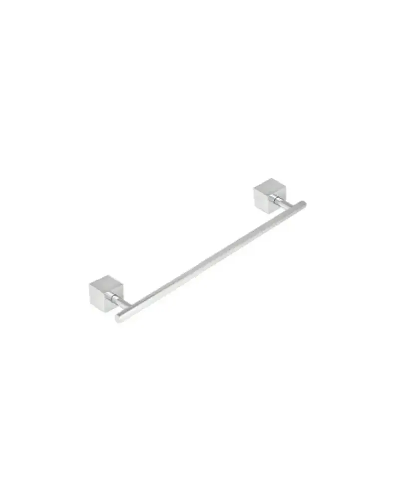 Toallero de barra de acero satinado moderno de 45 cm CURVE de Aquore