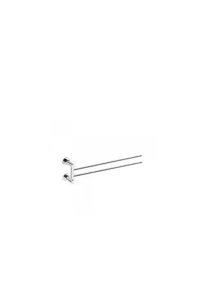 Toallero Doble de Latón Cromo PRESTIGE Unisan - 41,6 cm
