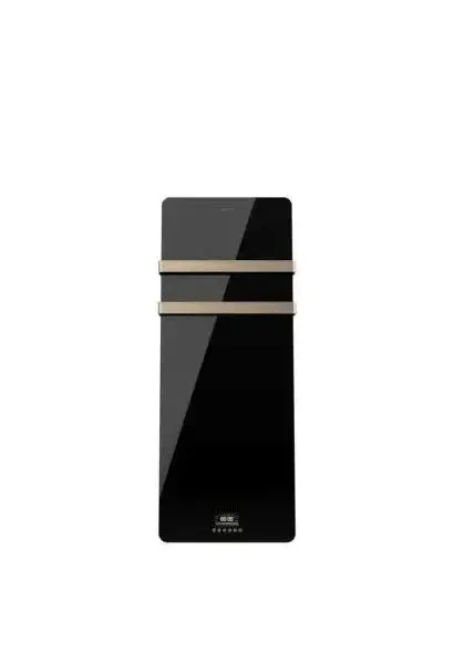 Toallero eléctrico con pantalla led y mando a distancia en color negro ready warm 9890 crystal towel oldgold de Cecotec