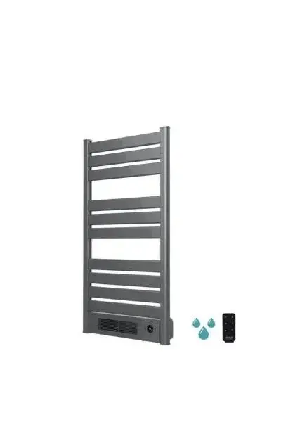 Toallero eléctrico de aluminio con calefactor cerámico incorporado ready warm 9770 ceramic towel inox de Cecotec