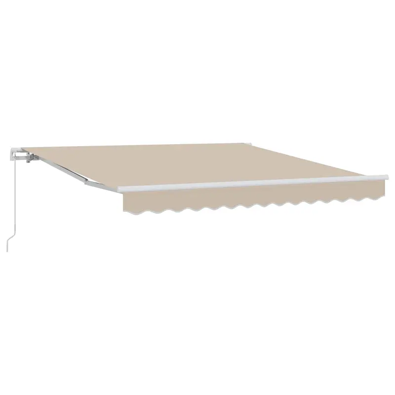 Toldo Manual Beige 300 x 250 x 165 cm Poliéster