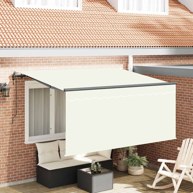 Toldo Retráctil Crema 300 x 200 cm tela