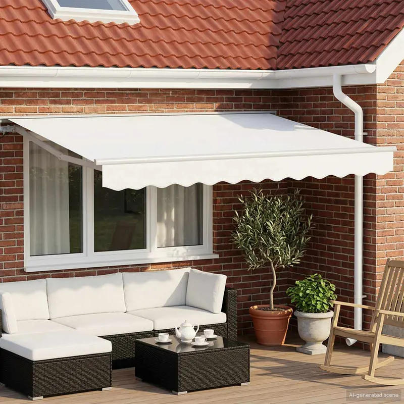 Toldo Retráctil Eléctrico 3 x 2 m