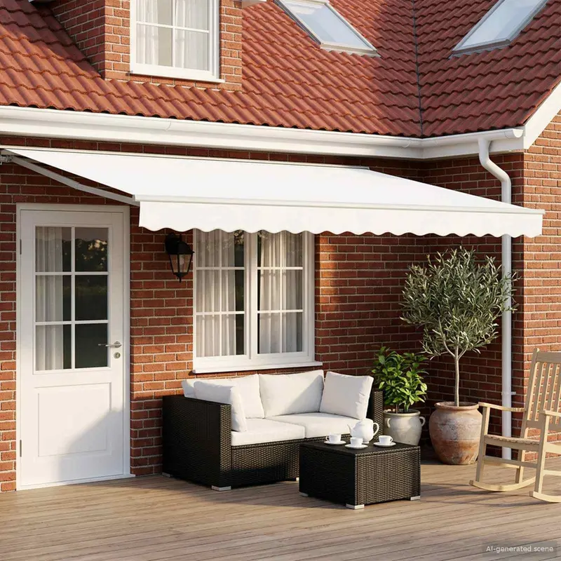 Toldo Retráctil Eléctrico 4,5 x 3 m